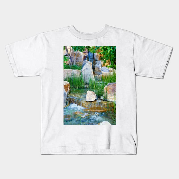 SLC City Creek Center Study 1 Kids T-Shirt by bobmeyers